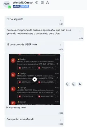 Print de resultado de advogado no digital